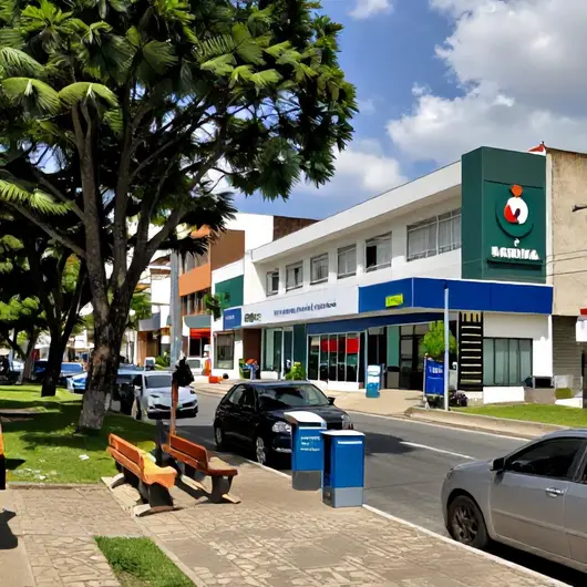 Bancos e ATM em Centro