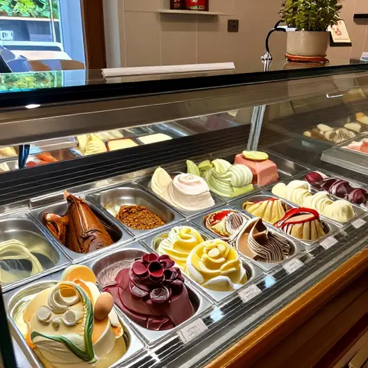Delícias de Gelato no il Sordo Gelato SE